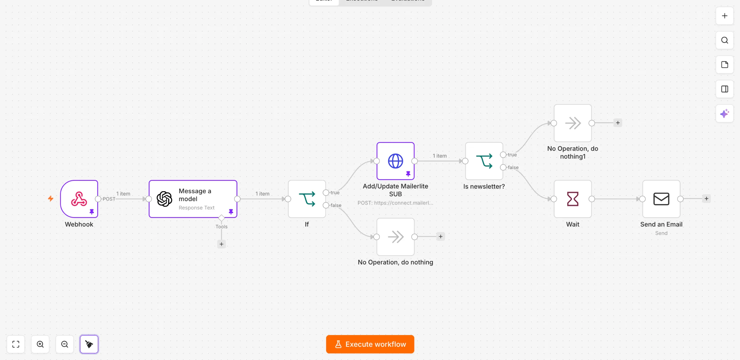 the n8n ai lead agent that formats lead informaiton