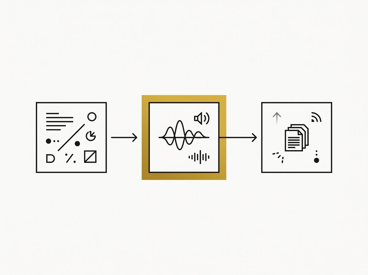 Automated content pipeline workflow with data sources
