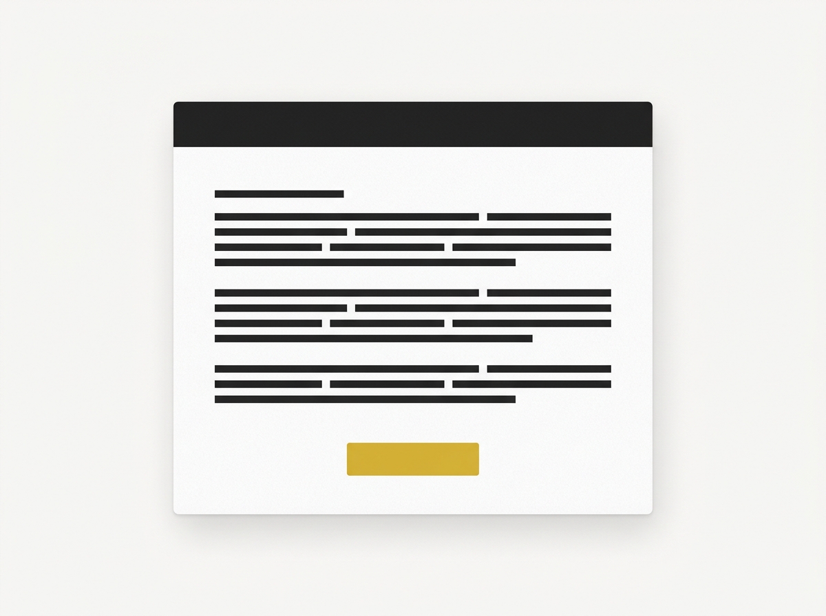 Weekly email newsletter mockup