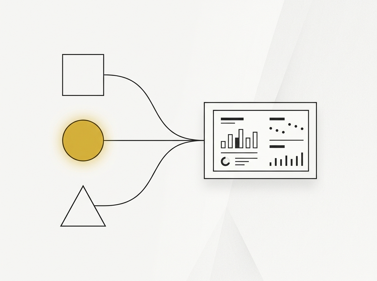 Attribution pipeline connecting CRM, PMS, and analytics